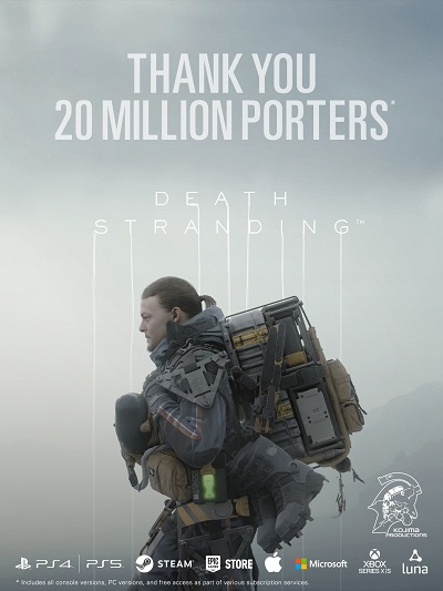 «Вы объединяете мир»: в Death Stranding сыграло более 20 миллионов человек