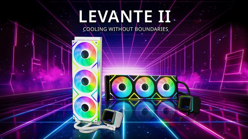 XPG представил СЖО LEVANTE II 360 для мощных настольных Intel Core и AMD Ryzen