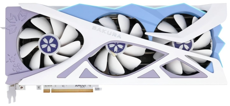 Yeston представила Radeon RX 9070 XT в ярких исполнениях Sakura и Sakura Atlantis