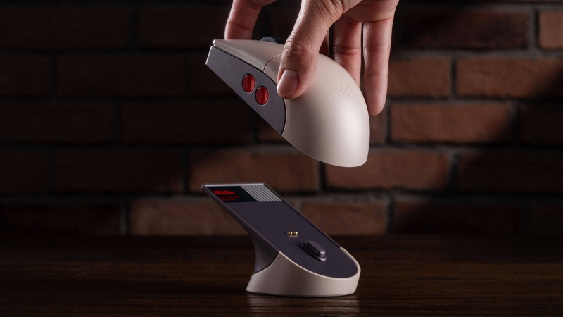 8BitDo представила беспроводную мышь Retro R8 N Edition в стиле приставки NES