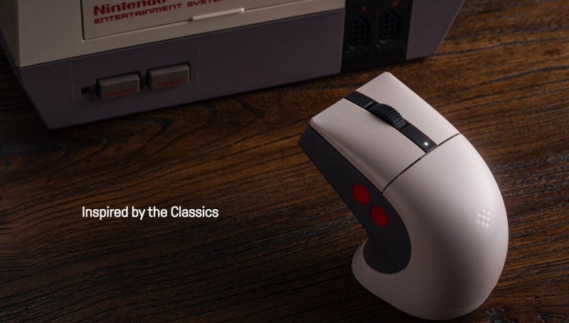 8BitDo представила беспроводную мышь Retro R8 N Edition в стиле приставки NES