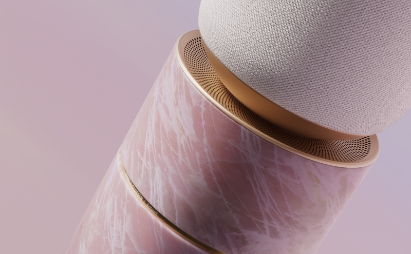 «Акустическое совершенство»: Bang & Olufsen представила каменную колонку Beosound Balance Natura