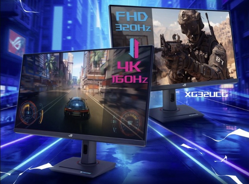 Asus представила первый в мире 610-Гц геймерский монитор &mdash; ROG XG248Q5G-P за $1100