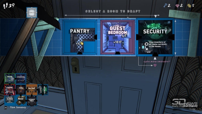 Blue Prince — особняк желаний. Рецензия