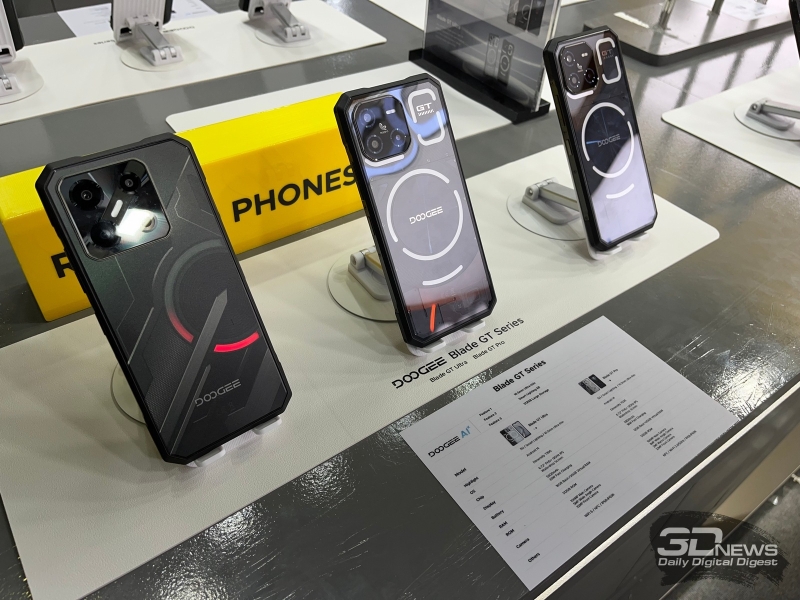 Doogee представила передовые защищённые смартфоны на выставке &laquo;Связь-2025&raquo;