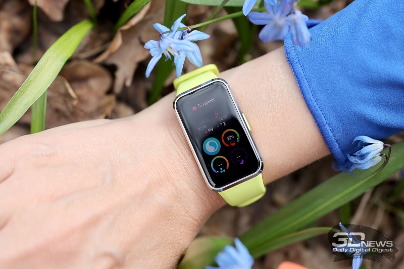 Фитнес-браслет HUAWEI Band 10: настоящий металл