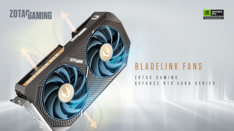 Gainward, Inno3D и Zotac представили большие и маленькие варианты GeForce RTX 5060 Ti и RTX 5060