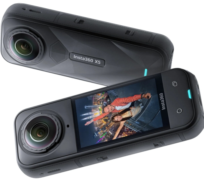 Insta360 представила экшн-камеру X5 за $550 c простой заменой разбитых линз