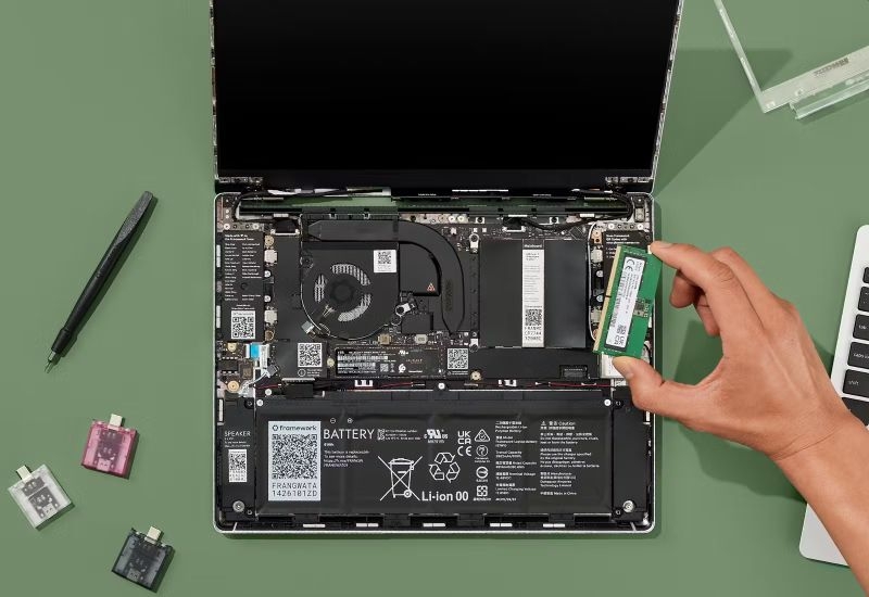 Intel намерена продвигать идею модульных ноутбуков с взаимозаменяемыми компонентами