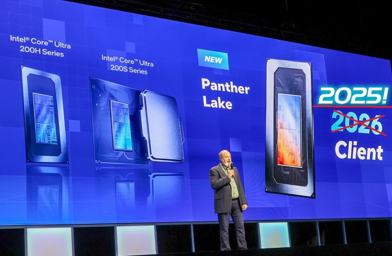 Intel заверила, что успеет выпустить процессоры Panther Lake в 2025 году