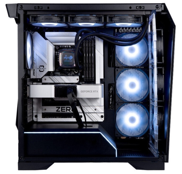 InWin представила вместительный компьютерный корпус PRISM весом 10 кг с четырьмя вентиляторами