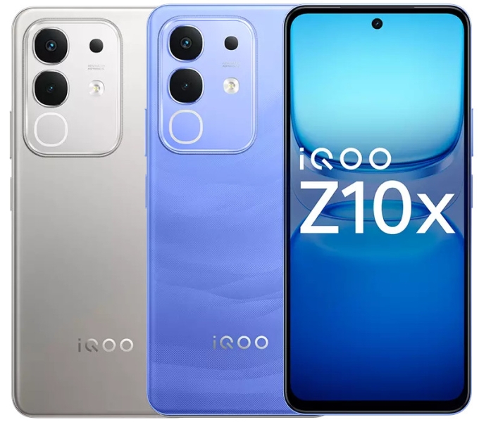 iQOO представила смартфоны Z10 и Z10x с большими батареями и реверсивной зарядкой