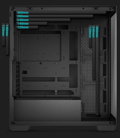 Корпус DeepCool CG580: максимум функциональности, минимум стоимости