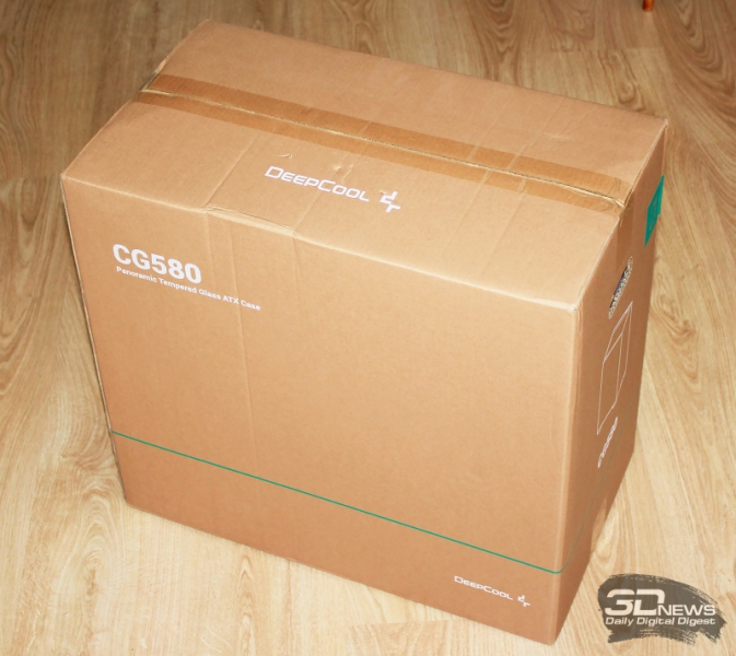 Корпус DeepCool CG580: максимум функциональности, минимум стоимости