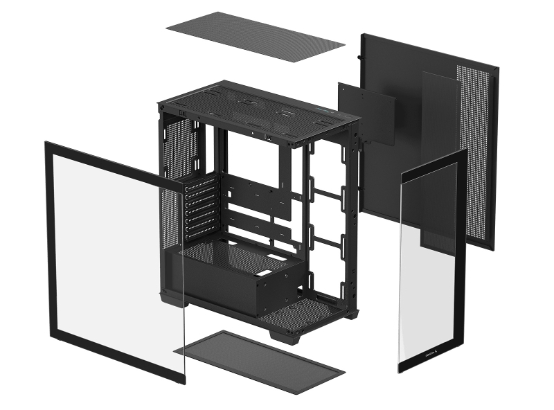 Корпус DeepCool CG580: максимум функциональности, минимум стоимости