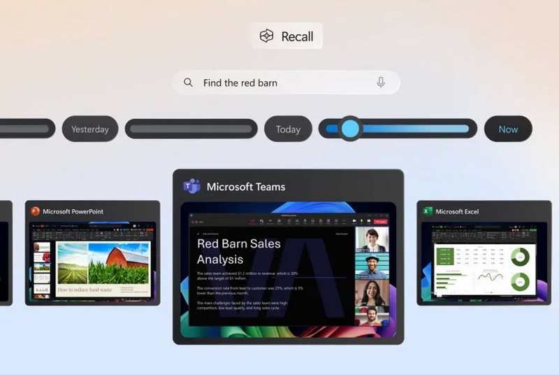 Microsoft наконец запустила для всех ИИ-функцию Recall, которая делает скриншоты всех действий пользователя на ПК