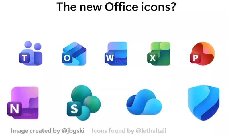 Microsoft показала новые иконки Word, Excel и PowerPoint и поинтересовалась мнением пользователей на их счёт