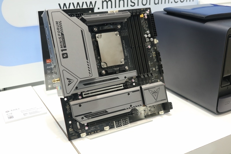 Minisforum представила материнскую плату DeskMini F1FGM со встроенным 16-ядерным Ryzen 9&nbsp;9955HX