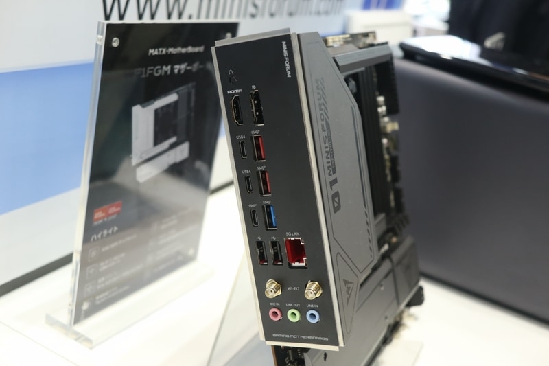 Minisforum представила материнскую плату DeskMini F1FGM со встроенным 16-ядерным Ryzen 9&nbsp;9955HX