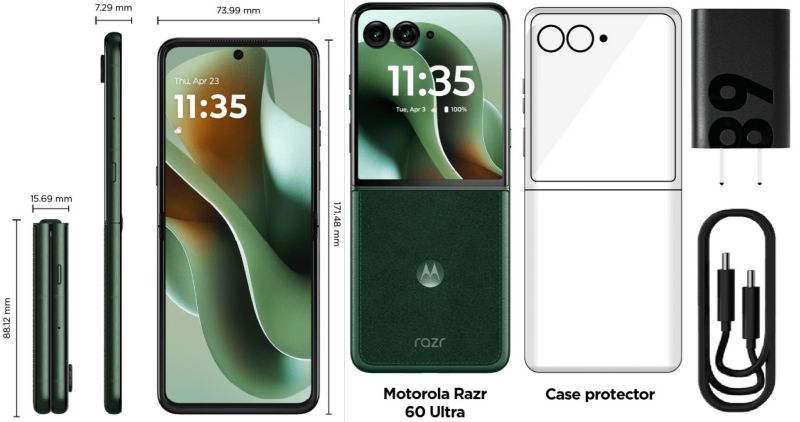 Motorola представила флагманскую раскладушку Razr 60 Ultra и версию подешевле Razr 60 &mdash; обе с защитой пыли