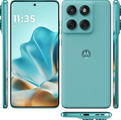 Motorola представила смартфон Edge 60 Fusion &mdash; изогнутый дисплей, поддержка ИИ и полная защита от воды и ударов