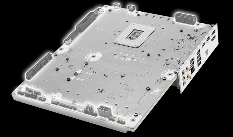 MSI представила плату PRO Z890-S WiFi Project Zero с нестандартным расположением разъёмов питания