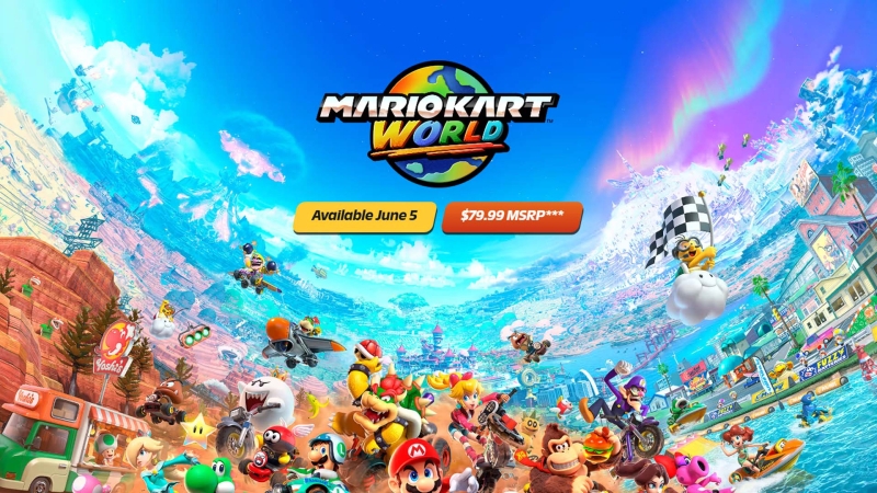 Nintendo поднимет цены на игры раньше Take-Two с GTA VI &mdash; Mario Kart World для Switch 2 будет стоить $80 в &laquo;цифре&raquo; и $90 в рознице