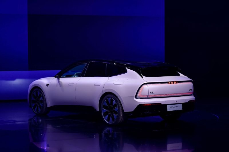 Новая AUDI представила электромобиль E5 Sportback&nbsp;&mdash; до&nbsp;787 л.с., запас хода до&nbsp;770 км и быстрая зарядка