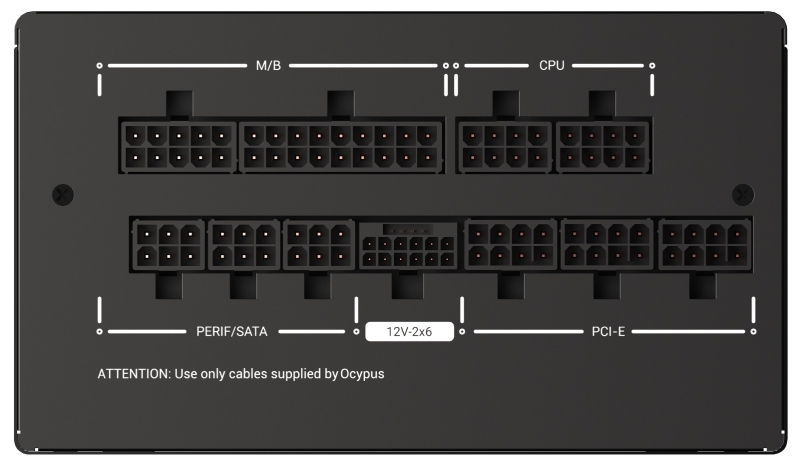 Ocypus представила блоки питания Iota, Delta, Gamma и Beta — до 1200 Вт, c ATX 3.1 и PCIe x5.1