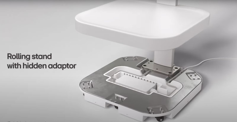 Представлен LG Smart Monitor Swing &mdash; смарт-монитор с webOS и подставкой с колёсиками