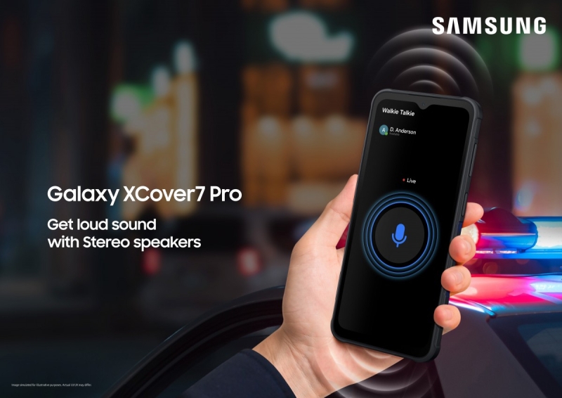 Samsung представила Galaxy XCover7 Pro — неубиваемый смартфон со съёмной батареей