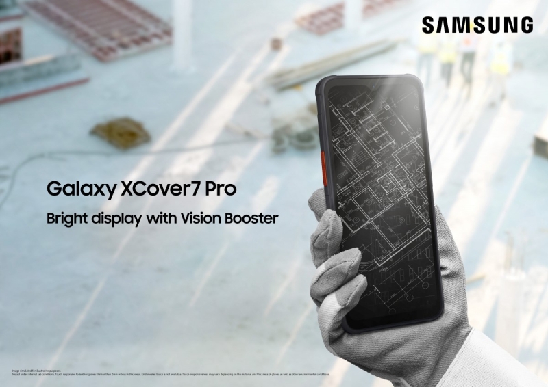 Samsung представила Galaxy XCover7 Pro — неубиваемый смартфон со съёмной батареей