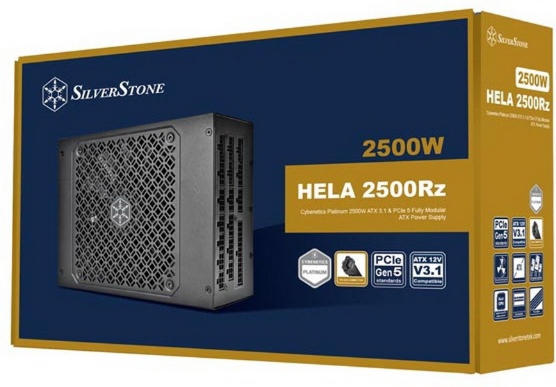 SilverStone выпустила блок питания мощностью 2500 Вт, которых хватит на трио RTX 5090 или квартет RTX 5080