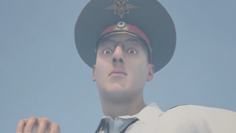 Создатели сюрреалистического симулятора побега от милиционера-великана вернулись с новым геймплеем — 11 минут из Militsioner