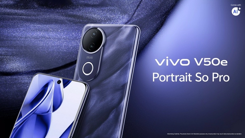 Vivo представила смартфон V50e с Dimensity 7300 и трио 50-Мп камер