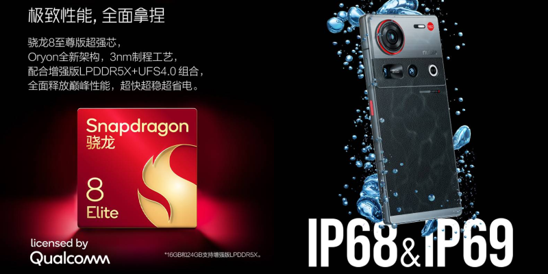 ZTE представила флагман Nubia Z70S Ultra с 35-мм камерой и увеличенной батареей