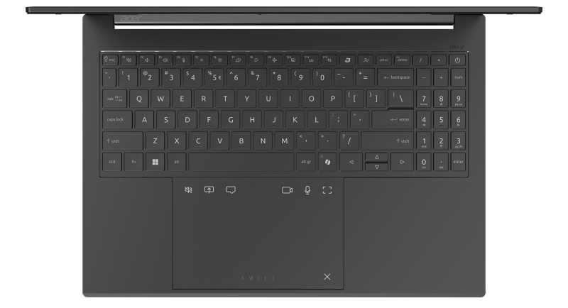 Acer обновила тонкие ноутбуки Swift Go чипами Intel Core Ultra с ИИ-ускорителями