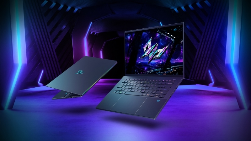 Acer представила первый в мире ноутбук с Lunar Lake и GeForce RTX 5070 — компактный Predator Triton 14 AI за €2999