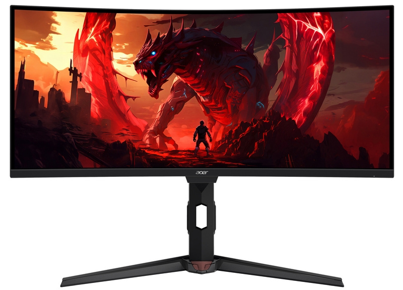 Acer представила умные геймерские мониторы Nitro GA321QK P и GA341CUR W0 со встроенным Google TV