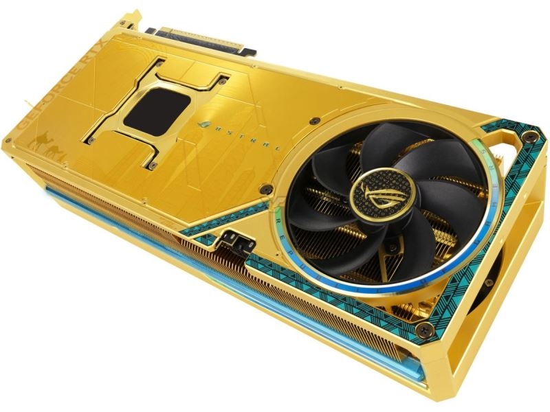 Asus начала продажи золотой видеокарты ROG Astral RTX 5090 Dhahab Edition &mdash; цена достигает $10 600