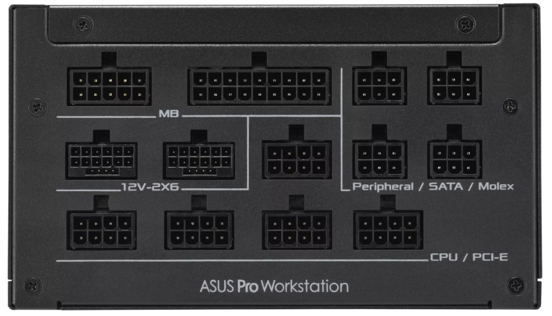 Asus представила блоки питания Pro WS мощностью до 3000 Вт &mdash; этого хватит на четыре RTX 5090