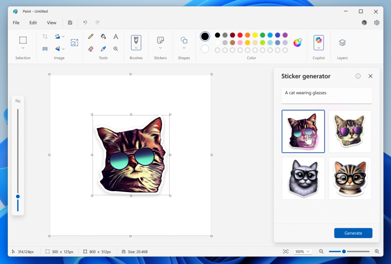 &laquo;Блокнот&raquo; в Windows 11 научился генерировать текст, а Paint &mdash; создавать стикеры