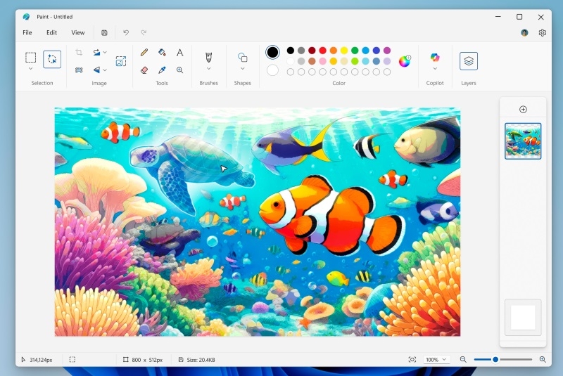 &laquo;Блокнот&raquo; в Windows 11 научился генерировать текст, а Paint &mdash; создавать стикеры