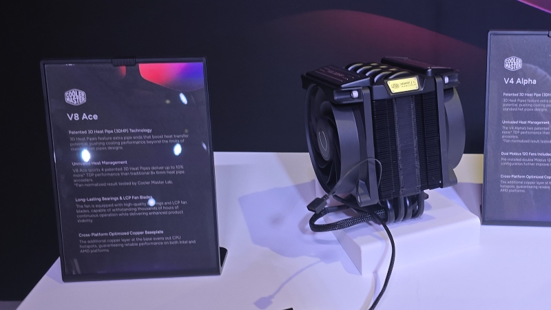 Cooler Master представила первые кулеры на трезубых тепловых трубках
