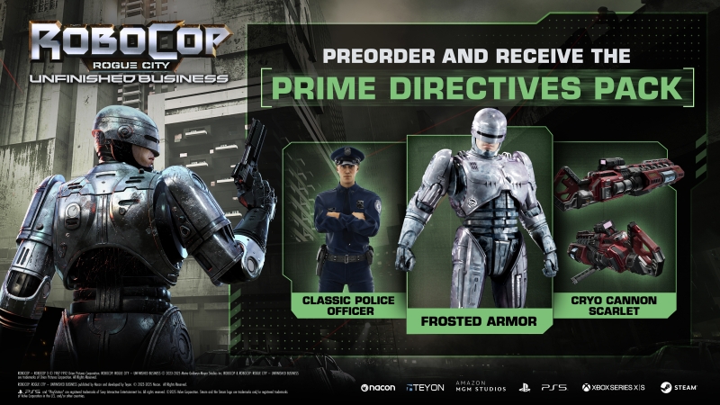 Дополнение Unfinished Business в российском Steam оказалось дороже самой RoboCop: Rogue City &mdash; стартовали предзаказы