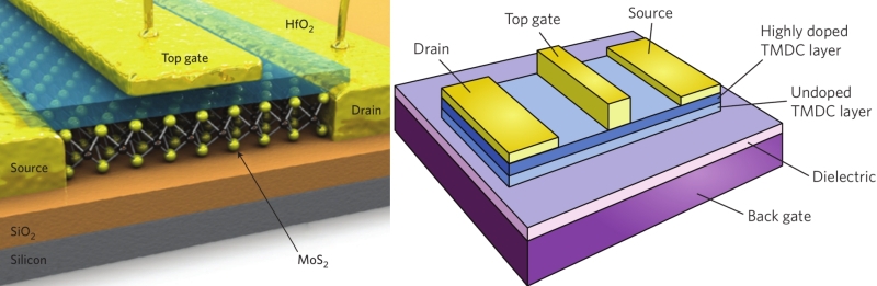 Двумерные полупроводники: ещё один подход к снаряду