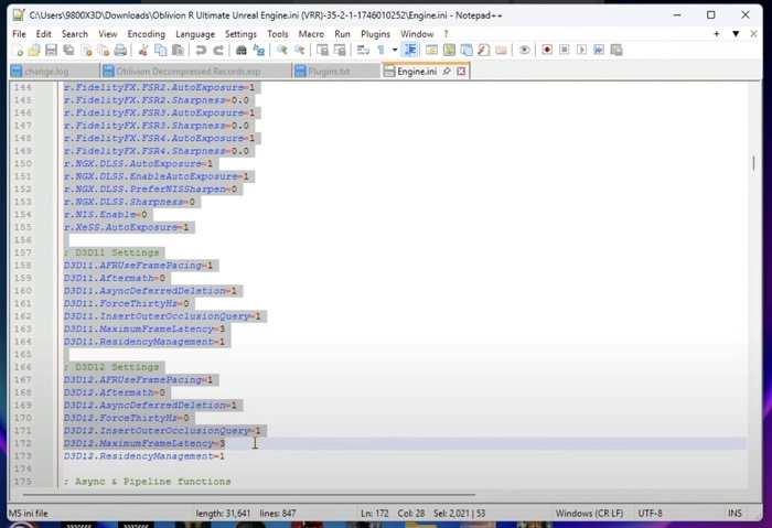 Эксперт Digital Foundry разоблачил популярный мод для &laquo;оптимизации&raquo; The Elder Scrolls IV: Oblivion Remastered и других игр на Unreal Engine