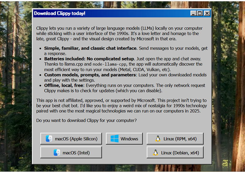 Энтузиаст возродил «Скрепыша» из старого Microsoft Office в виде ИИ-ассистента
