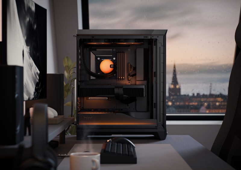 Fractal Design представила серию компьютерных корпусов Meshify 3 разных размеров и конфигураций