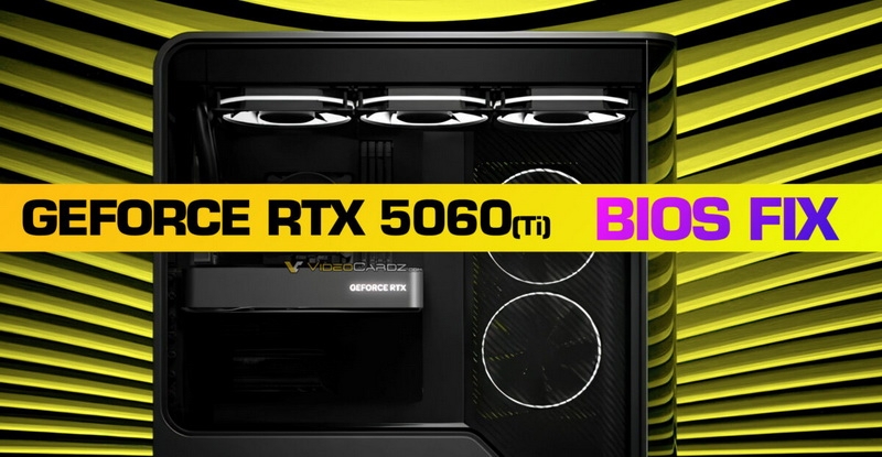 GeForce RTX 5060 и 5060 Ti оказались несовместимы с некоторыми материнскими платами, но Nvidia всё починила
